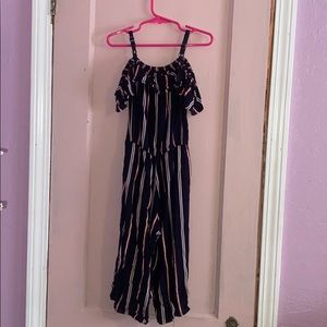 Blue jumpsuit for girls